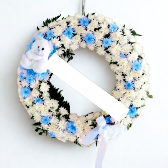 GUIRLANDA ANGEL BLUE