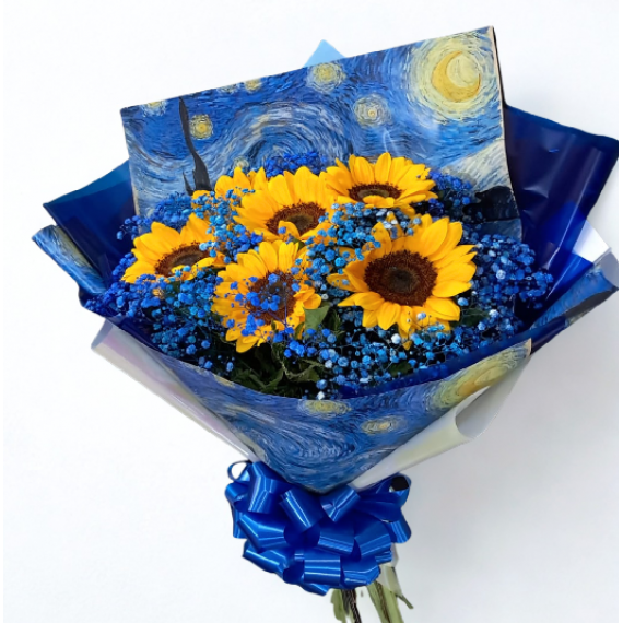 Girassóis e Van Gogh