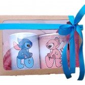 Caneca Casal Stitch
