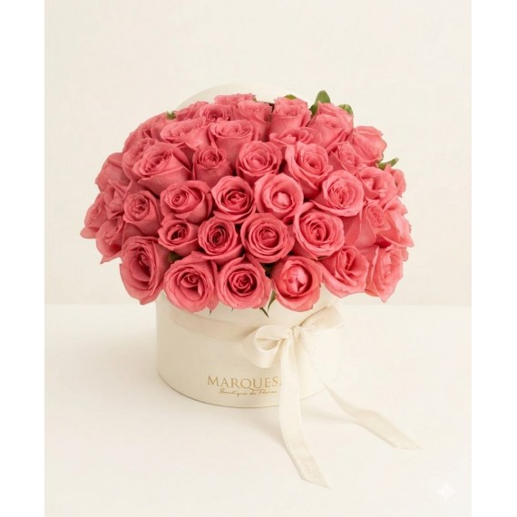ONLY ROSES 50 ROSAS COR DE ROSA