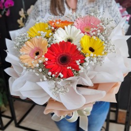 Bouquet Misto de Gérberas 