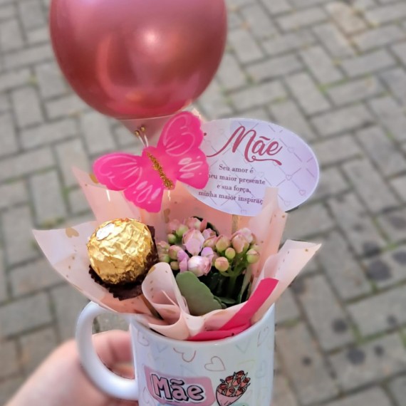 Kit Caneca e mini Calandiva- Dia das Mães