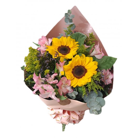 Bouquet Pequeno de Girassóis 